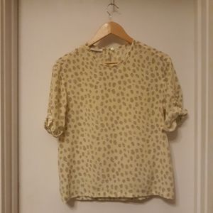 3/$30 Equipment silk Top